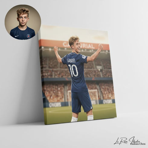 Portrait Magique – Le Rêve Illustré™ – Spécial Fans de Foot